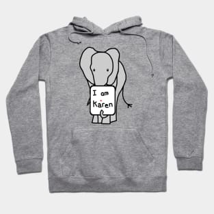 Elephant and Karen Memes Hoodie